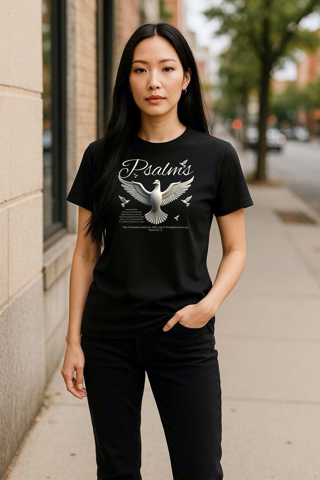 Psalms67:5 Women tee