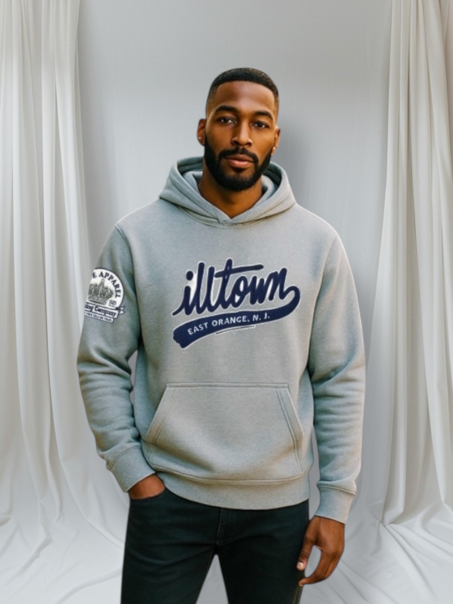 ILLTOWN Chenille Relax Fitted Hoodie (Limited Edition)