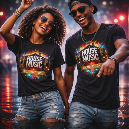 HOUSE Music Female tee